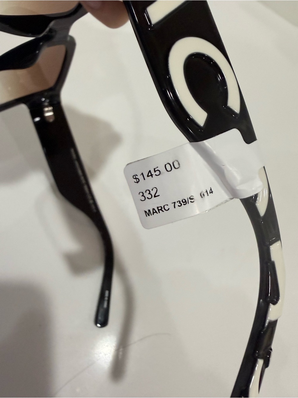 Marc Jacobs Black Sunglasses with Brown Gradient Lenses - Picture 4 of 7